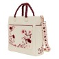 Loungefly - Sac à bandoulière Figural Cream & Red Floral