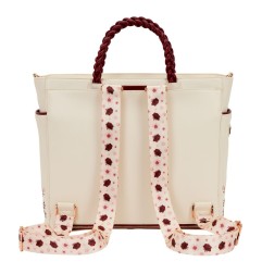 Loungefly - Sac à bandoulière Figural Cream & Red Floral