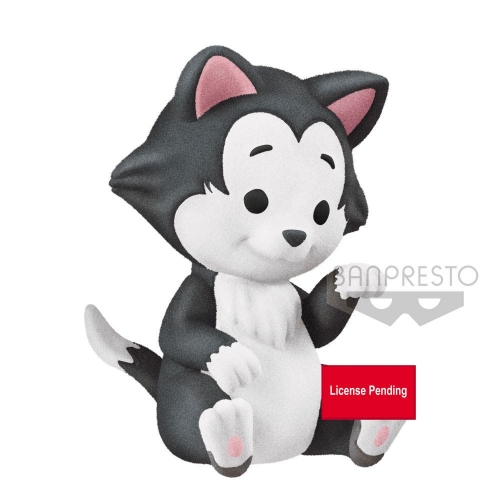 Disney - Figurine Cutte! Fluffy Puffy Figaro 4 cm