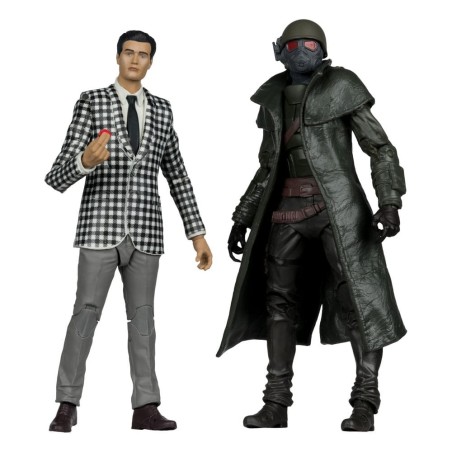 Fallout - : New Vegas Statue 2-Pack Riot Ranger Armor & Benny Survivor 18 cm