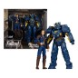 Fallout - 4 Statue 2-Pack T-60 Vault Tec & Sole Survivor 18 cm
