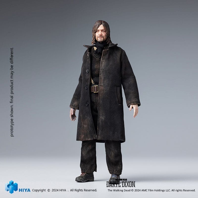 Walking Dead - The  Exquisite Super Series  Actionfigur 1/12 Daryl Dixon 16 cm