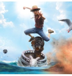 One Piece - Statuette 1/10 Art Scale Luffy 23 cm