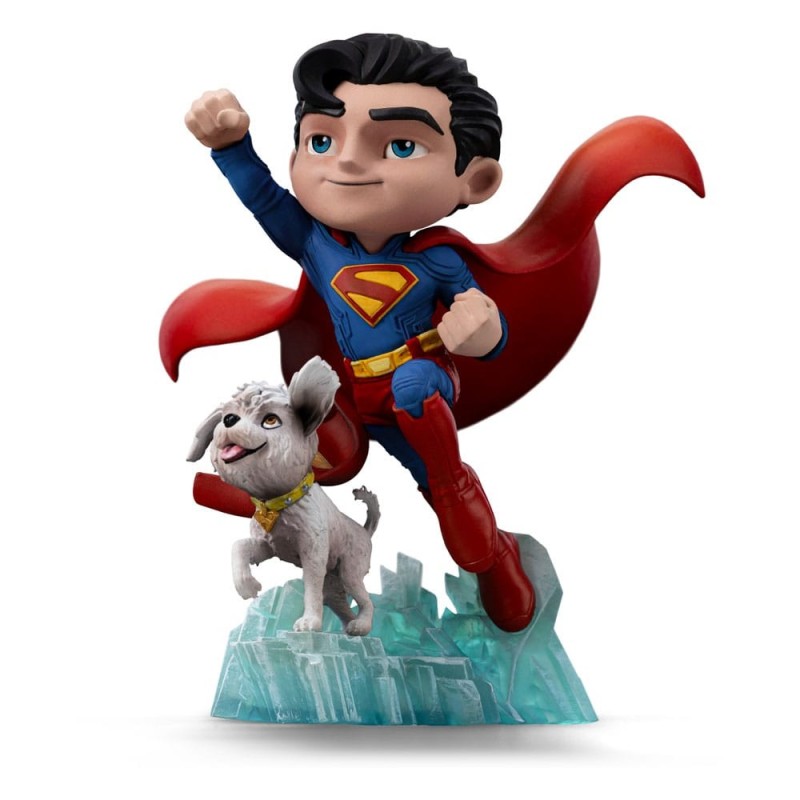 Superman Legacy - Figurine Mini Co. Superman & Krypto 17 cm