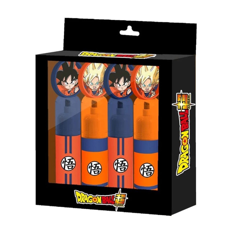 Dragon Ball - Highlighters 4-Pack