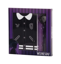 Mercredi - Coffret cadeau Journal intime Varsity Mercredi