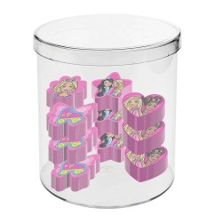Barbie - Erasers 12-Pack