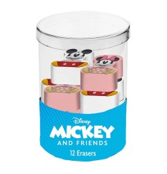 Mickey Mouse - Mickey & Minnie Erasers 12-Pack