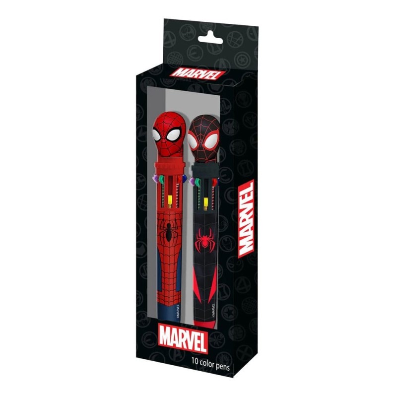 Spider-Man - Multicoloured ball pens 2-Pack Spider-Man - Multicoloured ball pens 2-Pack