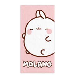 Molang - Towel Pink 35 x 75 cm