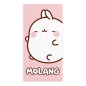 Molang - Serviette de bain Pink 35 x 75 cm Molang - Serviette de bain Pink 35 x 75 cm