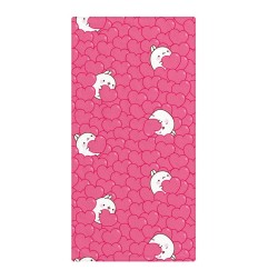 Molang - Towel Hearts 150 x 75 cm