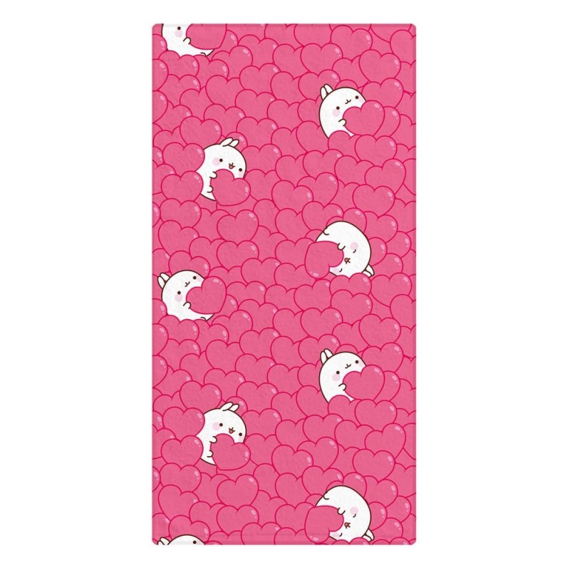Molang - Towel Hearts 150 x 75 cm Molang - Towel Hearts 150 x 75 cm