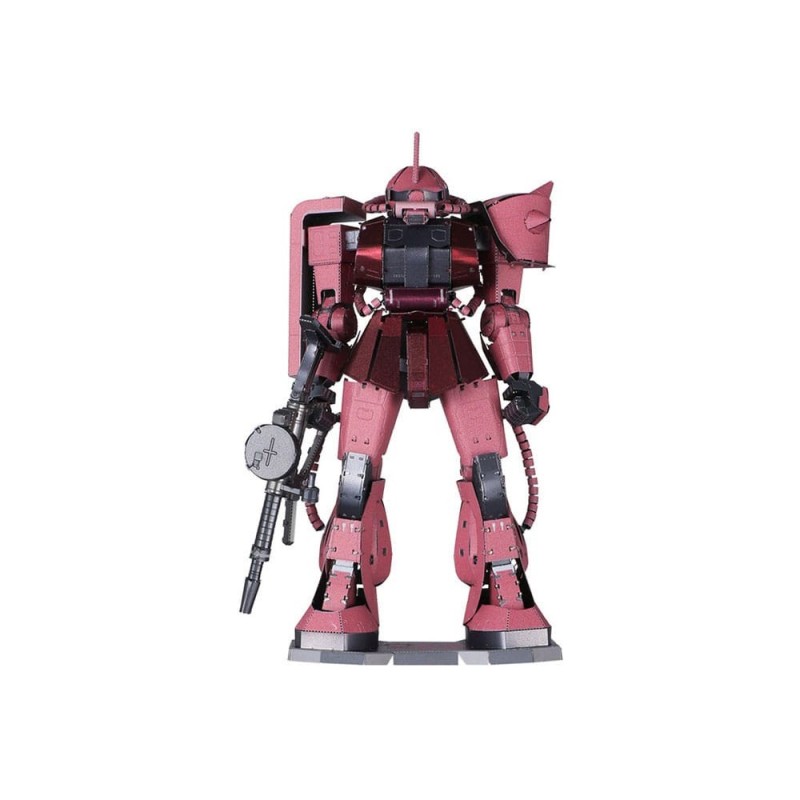 Gundam - Mobile Suit  Metallic Nano Puzzle Model Kit Char's Zaku 13 cm