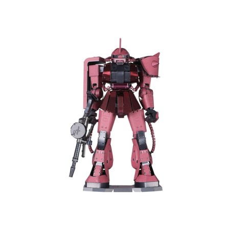 Gundam - Mobile Suit Metallic Nano Puzzle Model Kit Char's Zaku 13 cm