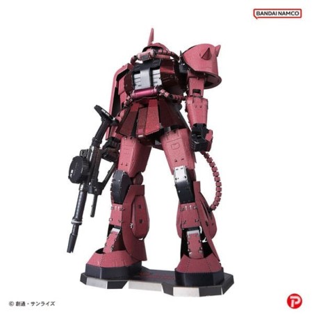Gundam - Mobile Suit Metallic Nano Puzzle Model Kit Char's Zaku 13 cm
