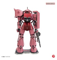 Gundam - Mobile Suit  Metallic Nano Puzzle Model Kit Char's Zaku 13 cm