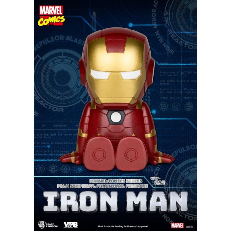 Marvel - Classic Comics Piggy Vinyl Bank Iron-man 12 cm Marvel - Classic Comics Piggy Vinyl Bank Iron-man 12 cm