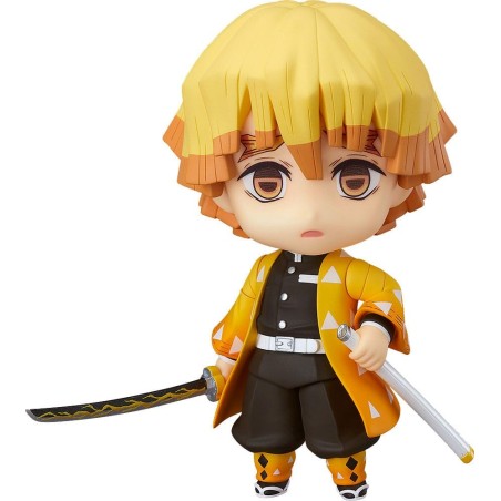 Demon Slayer: Kimetsu no Yaiba - Kimetsu no Yaiba: Demon Slayer Nendoroid Action Figure Zenitsu Agatsuma 10 cm