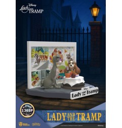 Lady and the Tramp - Disney D-Stage PVC Statue  12 cm