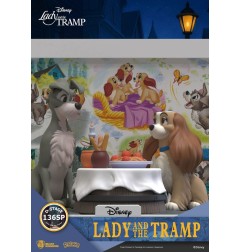 Lady and the Tramp - Disney D-Stage PVC Statue  12 cm