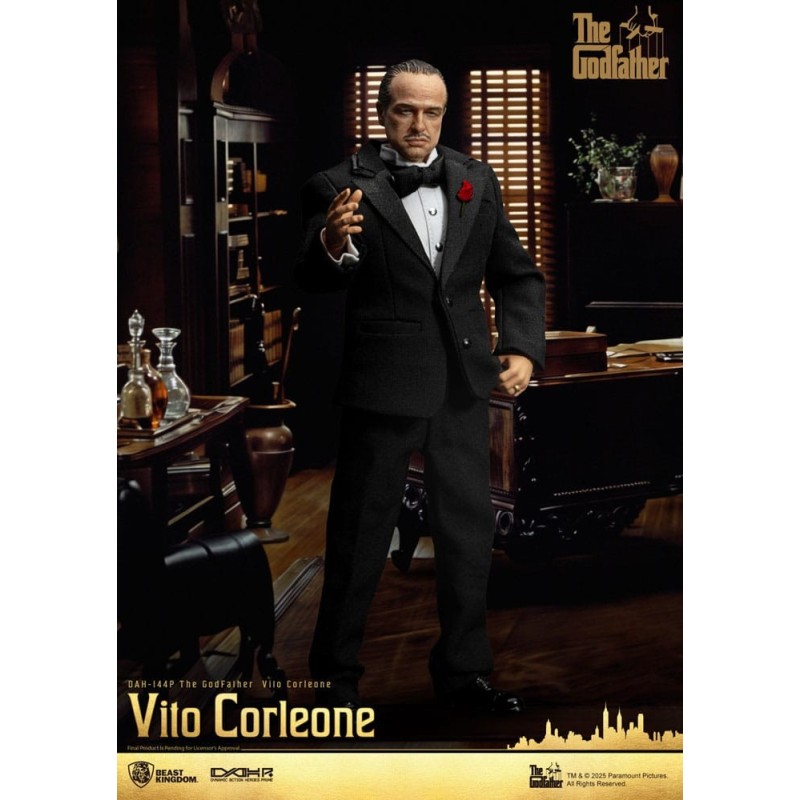 The Godfather - Action Figure Vito Corleone 20 cm
