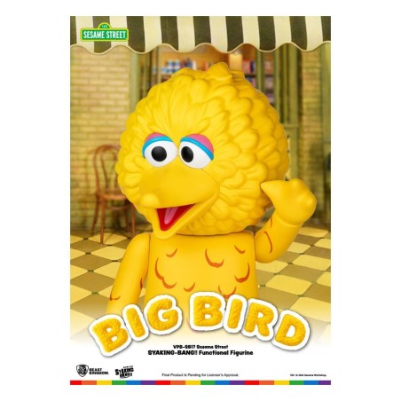 1, Rue Sésame - Tirelire Syaking Bang Series Big Bird 49 cm