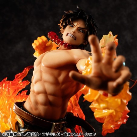 One Piece - P.O.P NEO-Maximum PVC Statue Portgas D. Ace 15th Anniversary Super Limited Reprint Ver. 23 cm