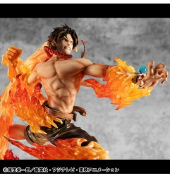 One Piece - P.O.P NEO-Maximum PVC Statue Portgas D. Ace 15th Anniversary Super Limited Reprint Ver. 23 cm