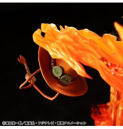 One Piece - P.O.P NEO-Maximum PVC Statue Portgas D. Ace 15th Anniversary Super Limited Reprint Ver. 23 cm