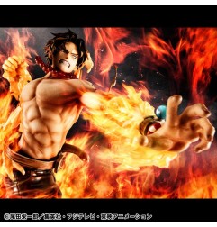 One Piece - P.O.P NEO-Maximum PVC Statue Portgas D. Ace 15th Anniversary Super Limited Reprint Ver. 23 cm