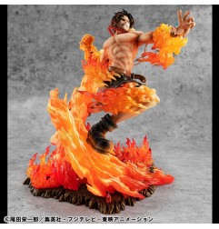 One Piece - Statuette P.O.P. NEO-Maximum Portgas D. Ace 15th Anniversary Super Limited Reprint Ver. 23 cm