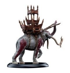 Lord of the Rings - Mini Statue Mumak in Battle 17 cm
