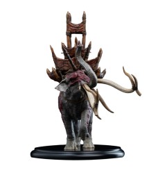 Lord of the Rings - Mini Statue Mumak in Battle 17 cm