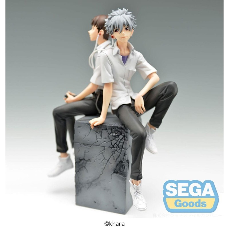Rebuild of Evangelion - Statuette Luminasta Shinji & Kaworu : New Theatrical Edition Kaworu Ver. 17 cm Rebuild of Evangelion - Statuette Luminasta Shinji & Kaworu : New Theatrical Edition Kaworu Ver. 17 cm