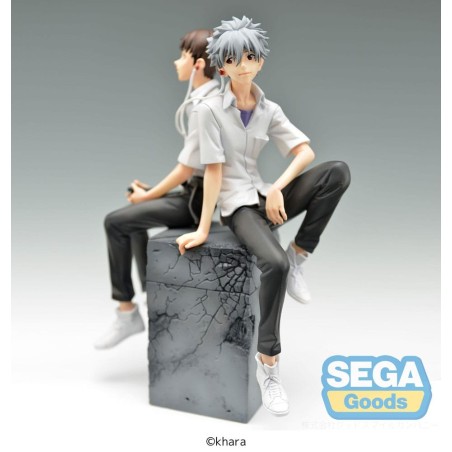Evangelion - Rebuild of  Luminasta PVC Statue Shinji & Kaworu : New Theatrical Edition Kaworu Ver. 17 cm