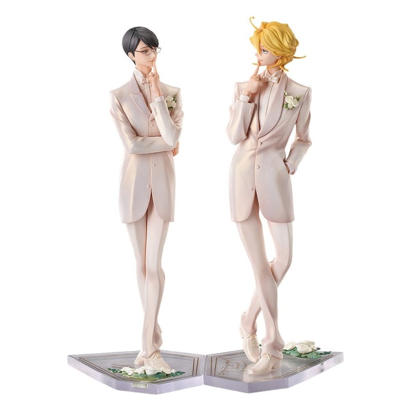 Doukyusei - PVC Statues 2-Pack 1/7 Hikaru Kusakabe & Licht Sajo: Wedding Ver. 24 cm