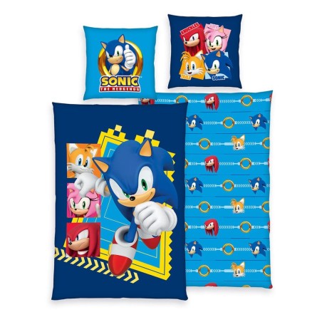 Sonic The Hedgehog - Parure de lit Sonic The Hedgehog 135 x 200 cm