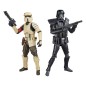 Star Wars : Rogue One - Pack 2 figurines Black Series Shoretrooper & Death Trooper 15 cm