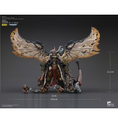 Warhammer 40k - Figurine 1/18 Mortarion Daemon Primarch of Nurgle avec Ancient weapons The Lantern and Silence 21 cm