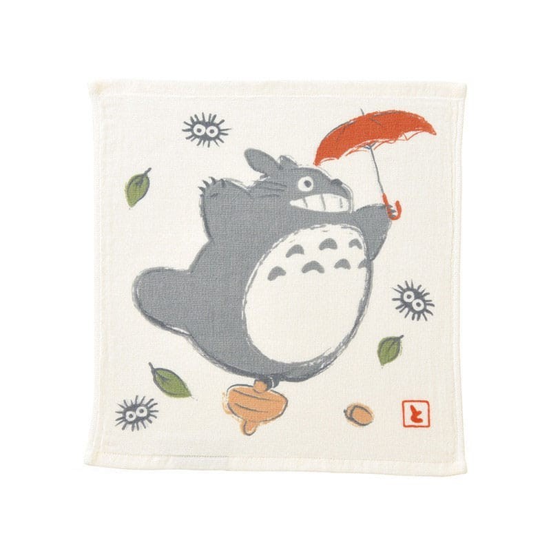 Studio Ghibli - My Neighbor Totoro Imabari Mini Towel Totoro Umbrella Big 34 x 36 cm Studio Ghibli - My Neighbor Totoro Imabari Mini Towel Totoro Umbrella Big 34 x 36 cm