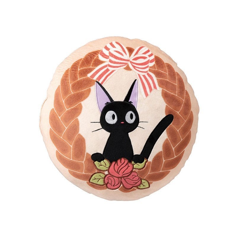 Kiki's Delivery Service - Pillow Jiji Bread Wreath 35 x 35 cm Kiki's Delivery Service - Pillow Jiji Bread Wreath 35 x 35 cm