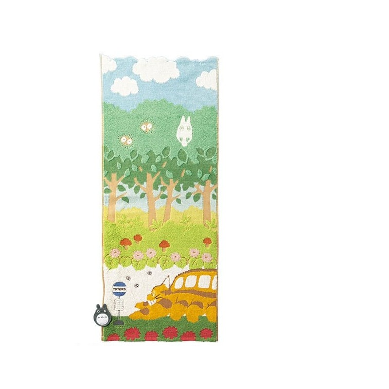 Studio Ghibli - My Neighbor Totoro Towel Catbus on it's way 34 x 80 cm