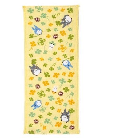 Studio Ghibli - My Neighbor Totoro Imabari Towel Totoro Clover 34 x 80 cm