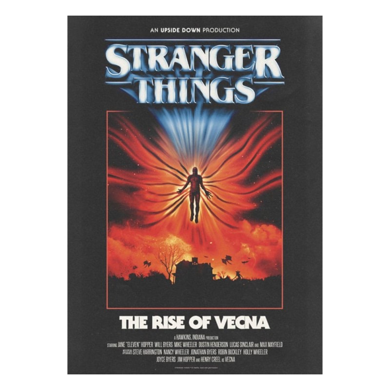 Stranger Things - Art Print The Rise of Vecna Limited Edition 42 x 30 cm