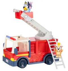 Bluey - Set de jeu Mini figurines Camion de pompiers Bluey
