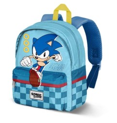 Sonic The Hedgehog - Sac à dos pour la maternelle Joy Faster Blue