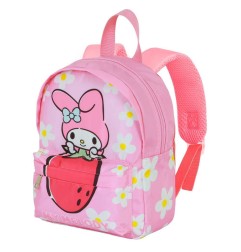 Sanrio - Sac à dos pour la maternelle Joy My Melody Strawberry-Joy Pink