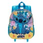 Lilo & Stitch - 3D Backpack with Wheels Colors Turquoise Small