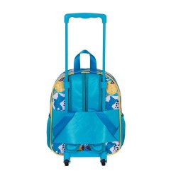 Lilo & Stitch - Sac à dos à roulettes 3D Colors Turquoise Small